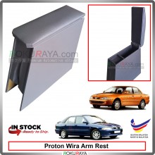 Proton Wira Satria Putra 4' Plywood PVC Armrest Center Console Box (Grey)